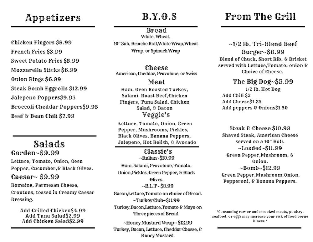 Mason Brook Market Menu image 2